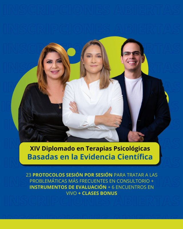 XIV DIPLOMADO EN TBE PARA ADULTOS.